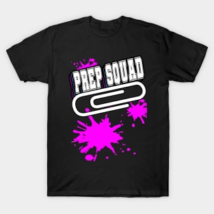 Prep Squad Team Work Splatter Pink T-Shirt